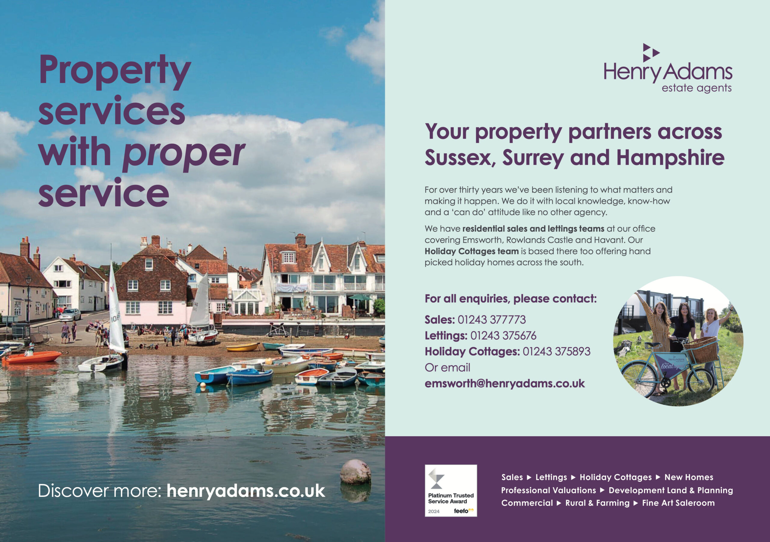 Main Sponsor 2025 – Henry Adams Estate Agents