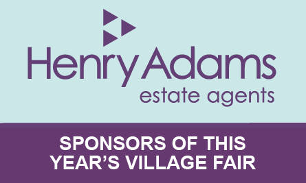 Henry Adams estate agents are the main sponsors for the Rowlands Castle Village Fair 2026.