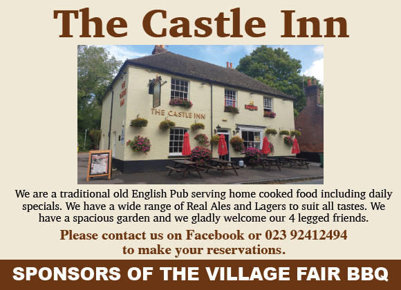 The Castle Inn advertisement 2025