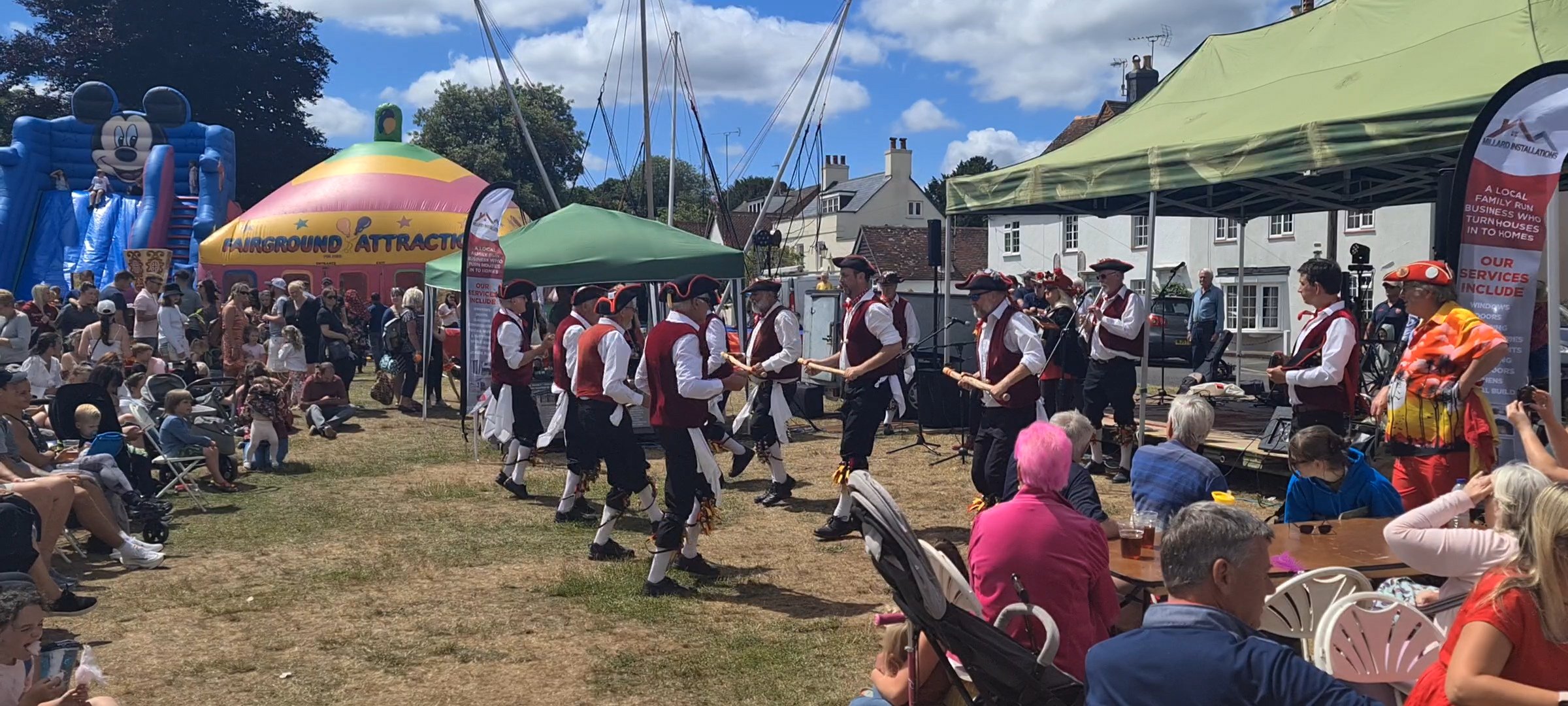 Victory Morris Men at the Rowlands Castle Village Fair